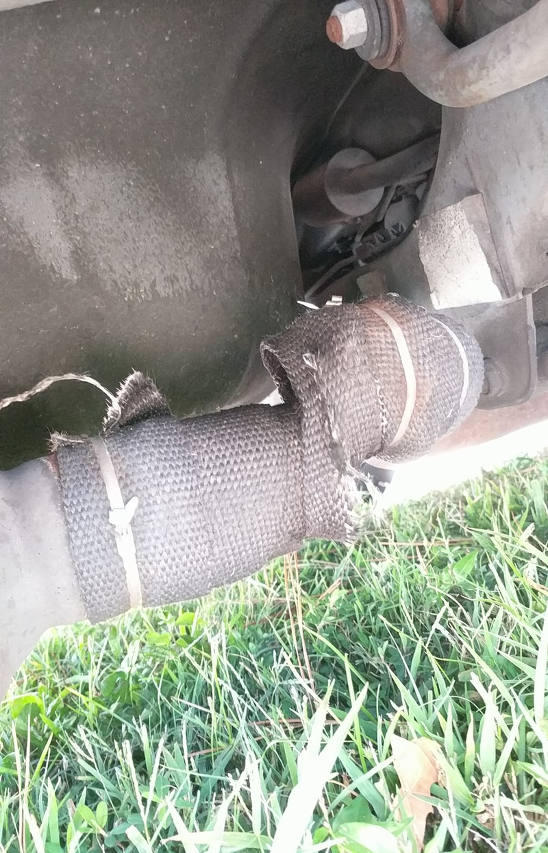 Illustration for article titled Accidental Straightpipe or the mother of all exhaust leaks